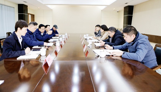 市委宣傳部、市委網信辦來集團公司調研指導工作