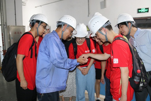 北大學子來公司開展暑期社會實踐活動