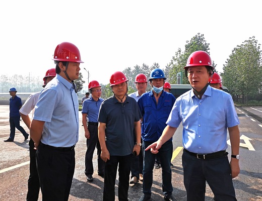 孔濤督導華興“兩節”期間安全生產工作