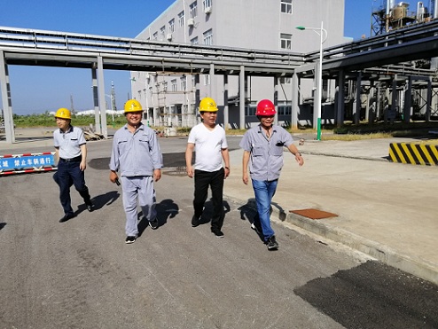 穩運行  提負荷  抓技改  謀發展    阮德利中秋節到瑞嘉調研時提出要求